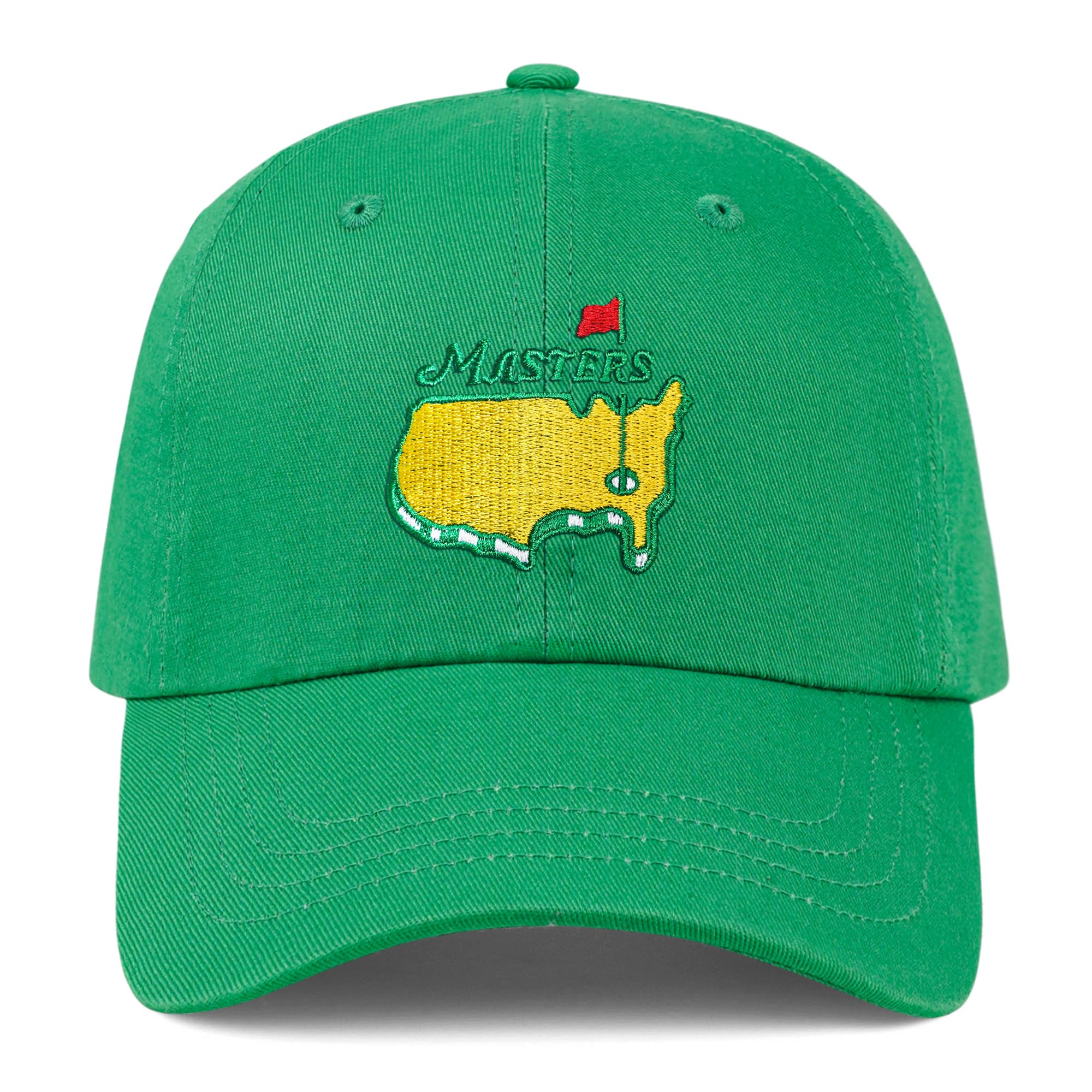 Embroidered Golf Hat for Men Women Green Hat Ball Baseball Cap