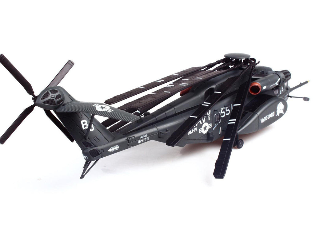 Sikorsky MH-53E Sea Dragon Helicopter "United States Navy Vanguard Tail Number 551" Dark Gray 1/72 Diecast Model by Panzerkampf