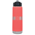 Mom Golf 20 oz Water Bottle | Coral