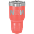 Mom Golf 30 oz Tumbler | Coral