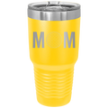 Mom Golf 30 oz Tumbler | Yellow