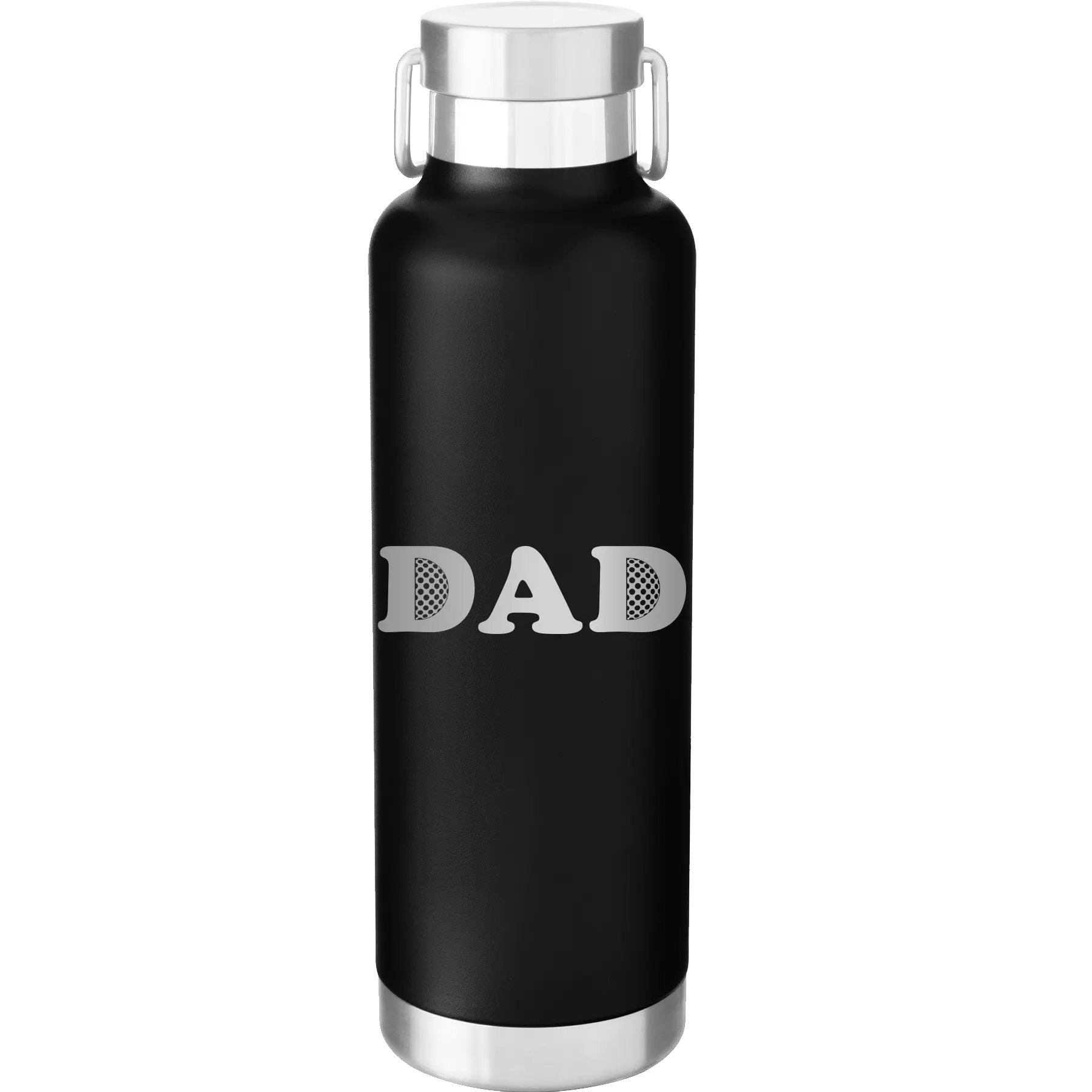 Golf Dad 24 oz Water Bottle | Black