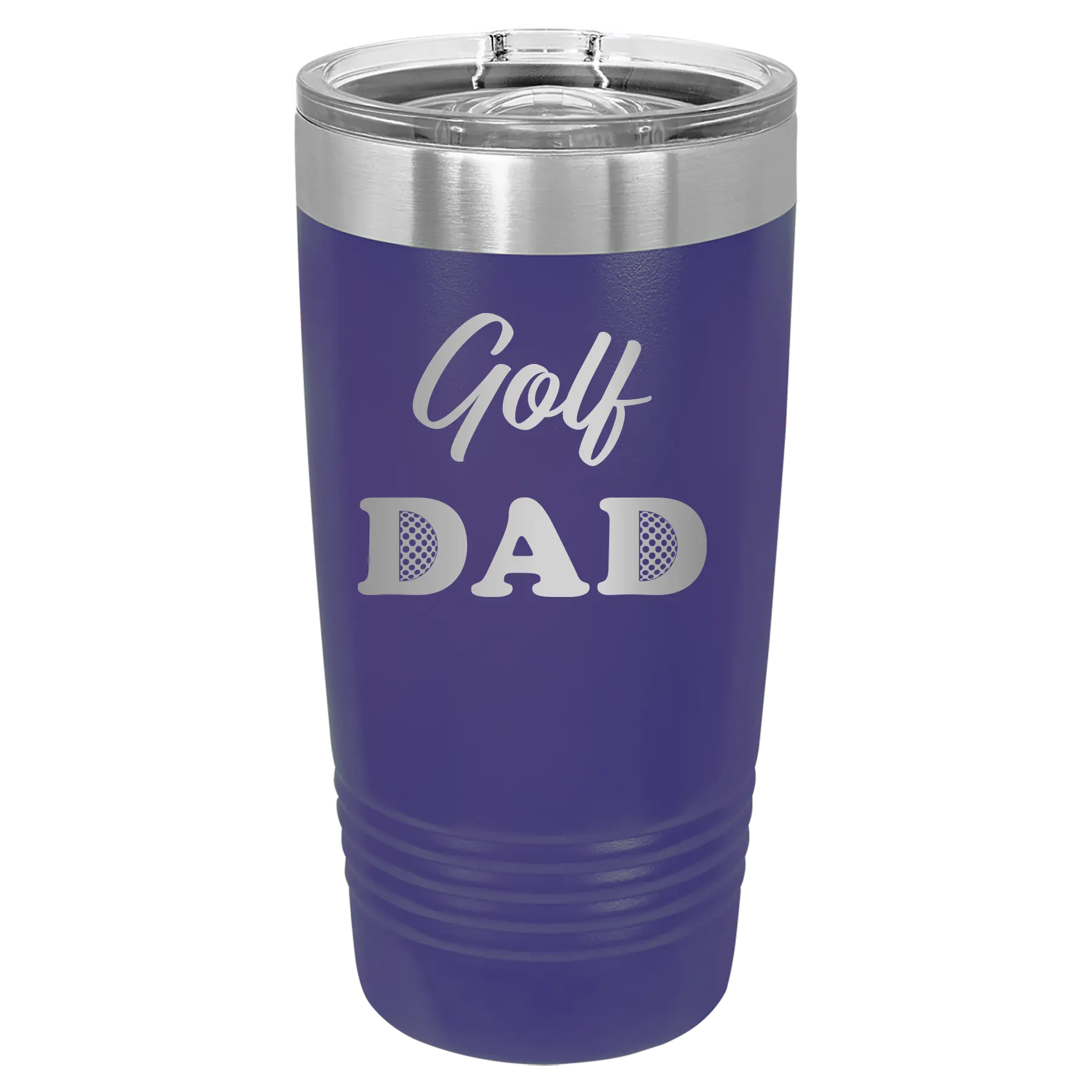 Golf Dad2 20 oz Tumbler | Purple