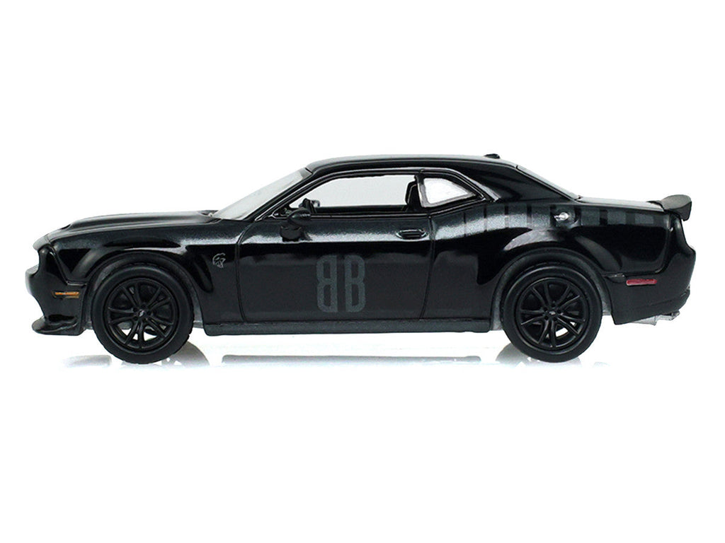 2017 Dodge Challenger SRT Hellcat Widebody Black "Black Bandit" Series 31 1/64 Diecast Model Car by Greenlight