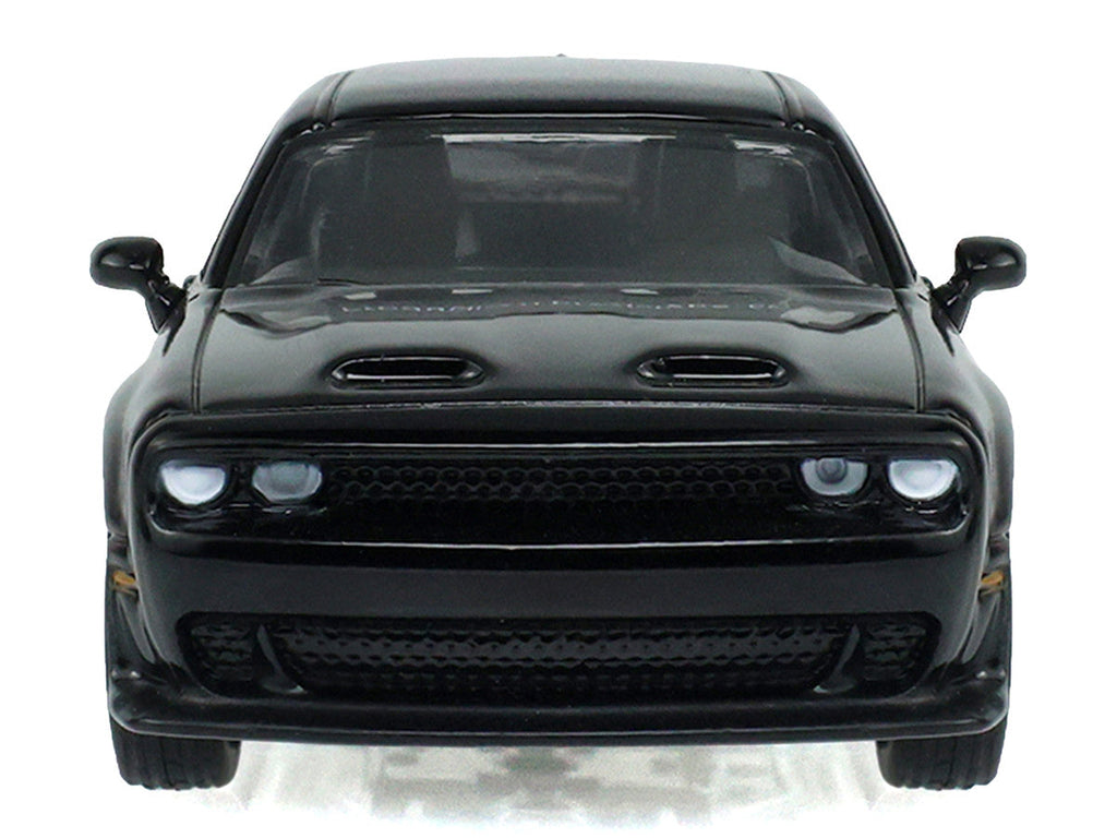 2017 Dodge Challenger SRT Hellcat Widebody Black "Black Bandit" Series 31 1/64 Diecast Model Car by Greenlight