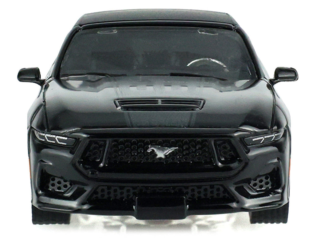 2024 Ford Mustang GT Convertible Black "Black Bandit" Series 31 1/64 Diecast Model Car by Greenlight