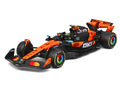 McLaren MCL39 #4 Lando Norris Winner Formula One F1 "Australian GP" (2025) with Display Case "Race" Series 1/43 Diecast Model Car by Bburago