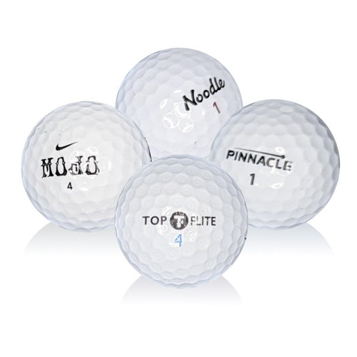 Afford-A-Ball Golf. (50 Pack) Used and Recycled White Golf Balls Mix. Miscellaneous Value Brands. Golf Supplies for Men & Women. Best Budget Golf Balls (50 Count (Mint/Near Mint 5A/4A))