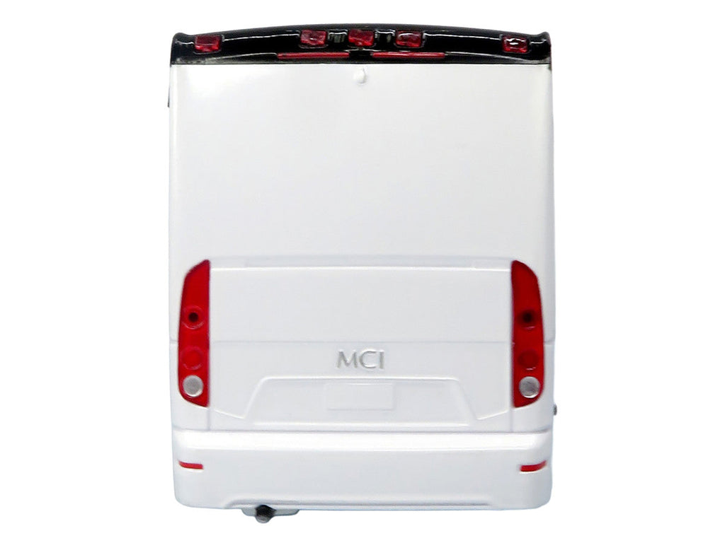 MCI J4500 Coach Bus Bank White Limited Edition 1/50 Model by Iconic Replicas