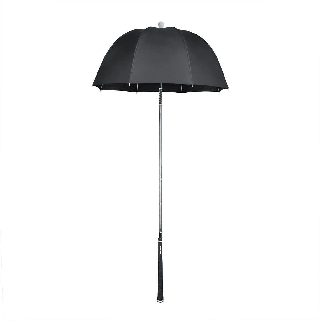 Orlimar Dri-Clubz Golf Bag Umbrella | Adjustable Height Spring Top Golf Umbrella Replaces Your Golf Bag Rain Cover