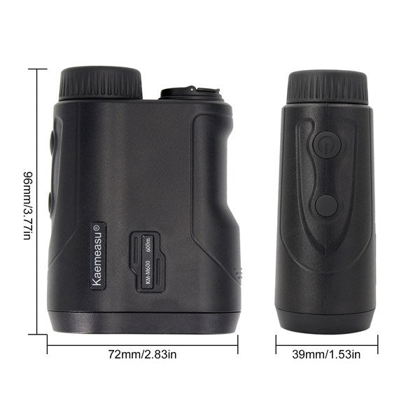 KM-M600 Laser Golf Rangefinder with Multifunction Telescope