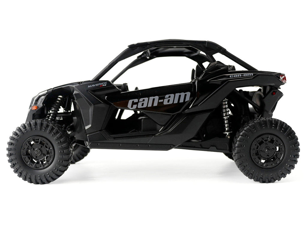 Can-Am Maverick X3 X RS Turbo RR Black 1/12 Diecast Model by BRP Models
