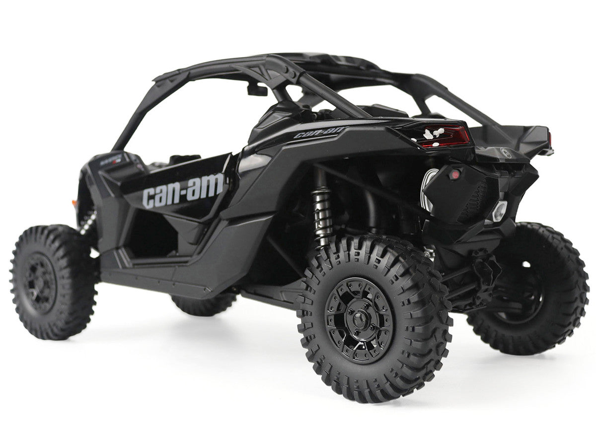 Can-Am Maverick X3 X RS Turbo RR Black 1/12 Diecast Model by BRP Models