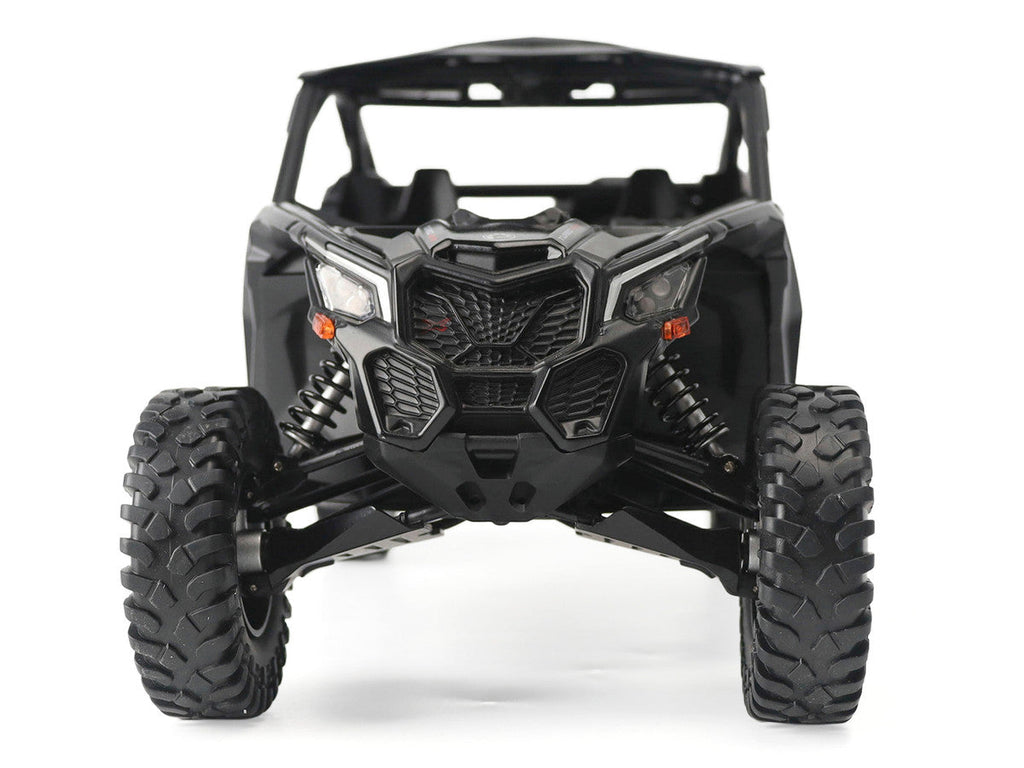 Can-Am Maverick X3 X RS Turbo RR Black 1/12 Diecast Model by BRP Models