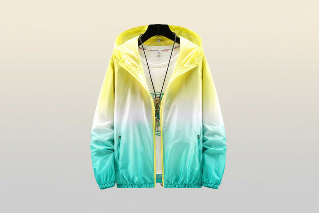 Lightweight Hooded Sun-Protective Jacket