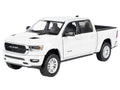 2019 RAM 1500 Laramie Crew Cab Pickup Truck White "Timeless Legends" Series 1/24 Diecast Model Car by Motormax