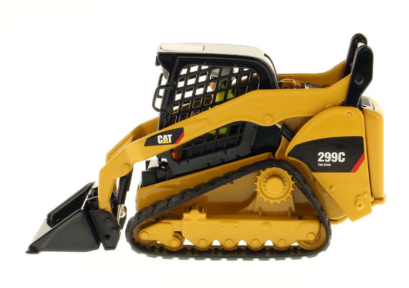 CAT Caterpillar 299C Compact Track Loader with Work Tools and Operator "Core Classics" Series 1/32 Diecast Model by Diecast Masters