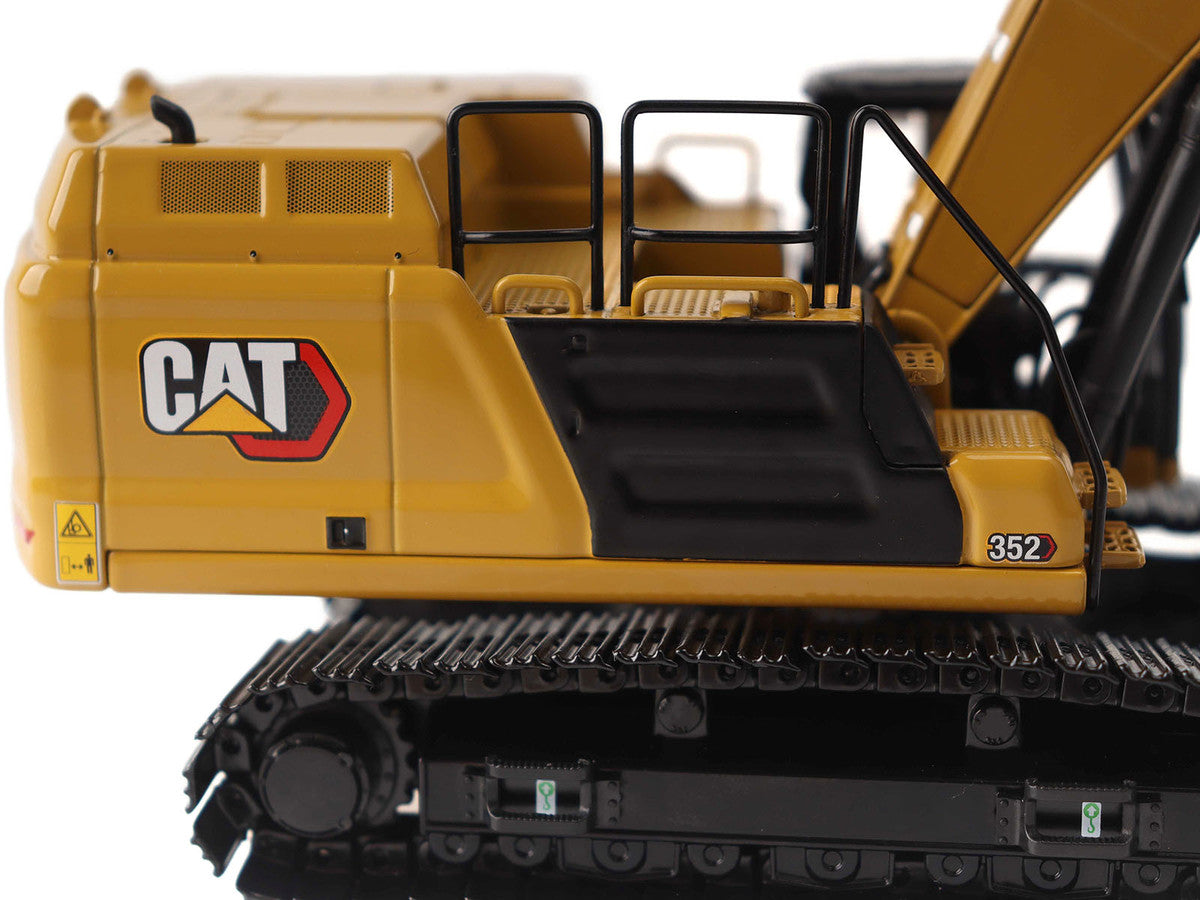 CAT Caterpillar 352 Next Generation Excavator Yellow "High Line" Series 1/50 Diecast Model by Diecast Masters