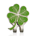 Four Leaf Clover Golf Ball Marker with Hat Clip, Alloy