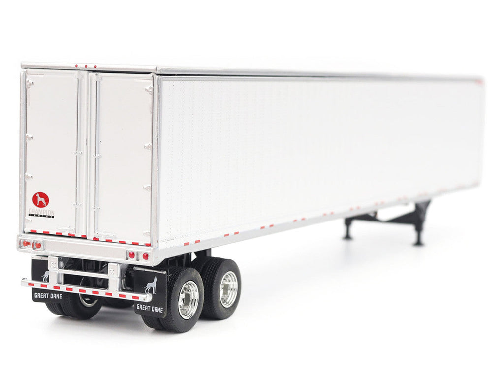 Great Dane Champion 53ft Dry Cargo Trailer White "Transport Series" 1/50 Diecast Model by Diecast Masters