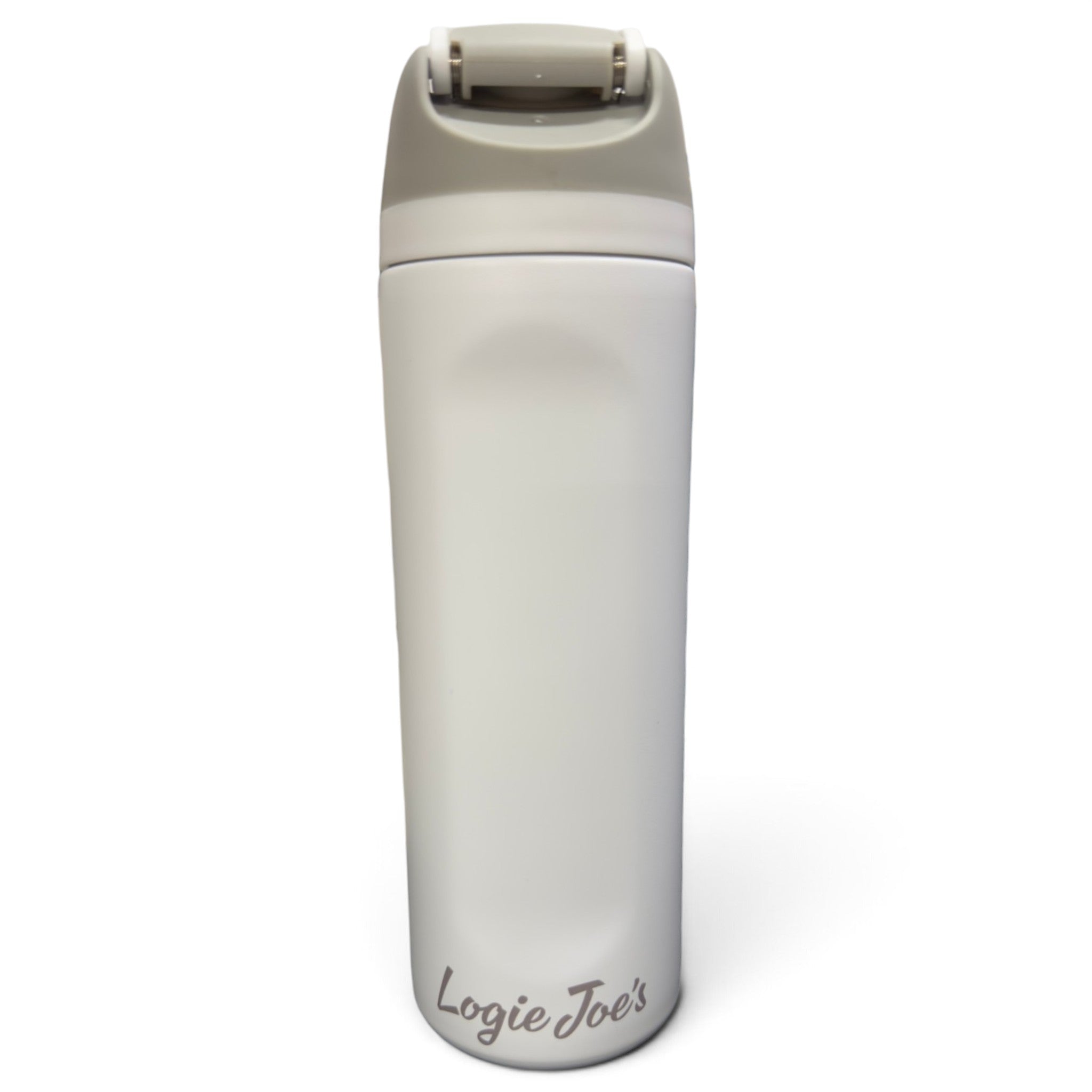 Astronaut Walker (White Out) Hydration Bottle | 24oz Insulated Stainless Steel | Flip Straw Lid w/ Handle