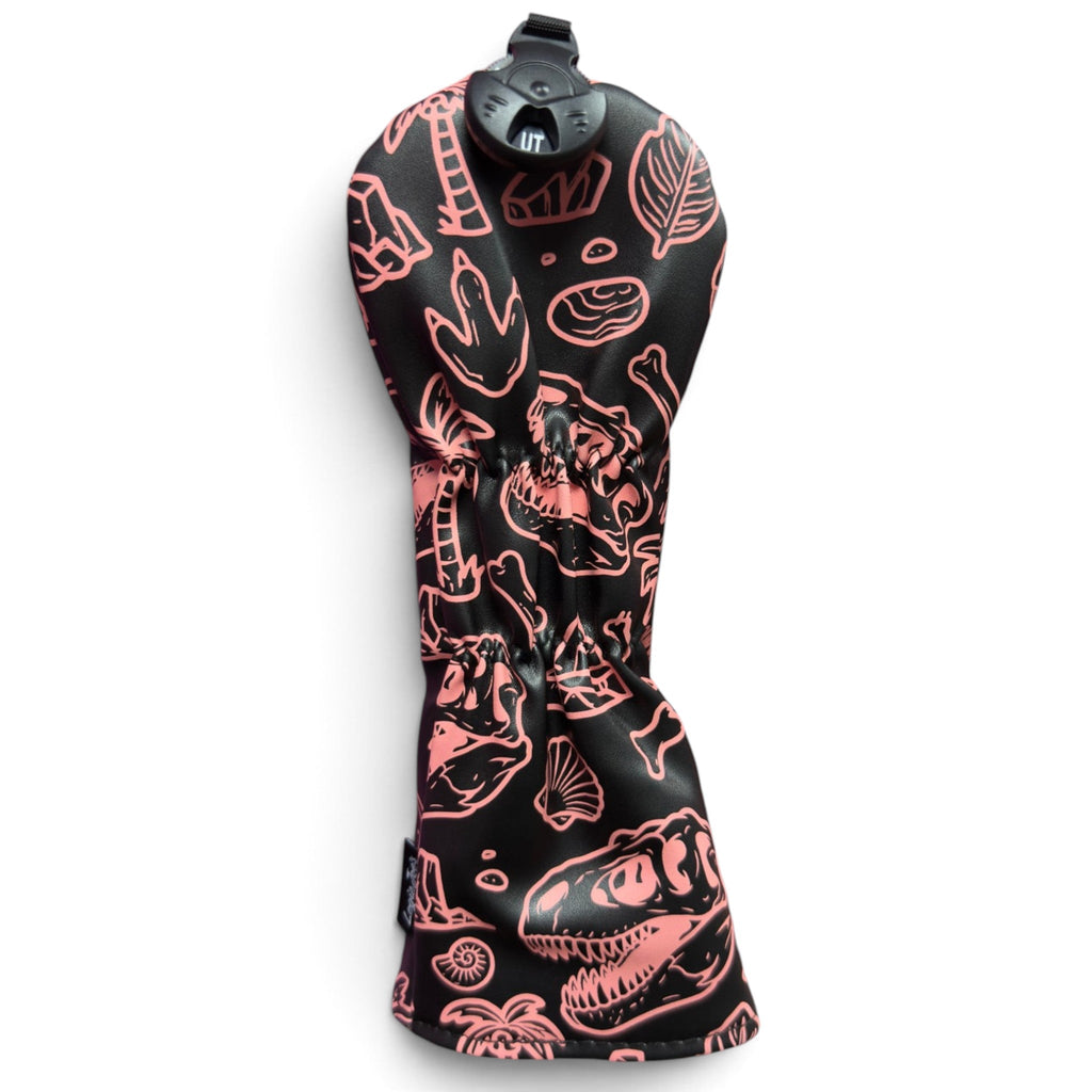 Fossil Fairways Hybrid Headcover – Premium Faux Leather Hybrid Cover – Elastic Fit – Embroidered Letters