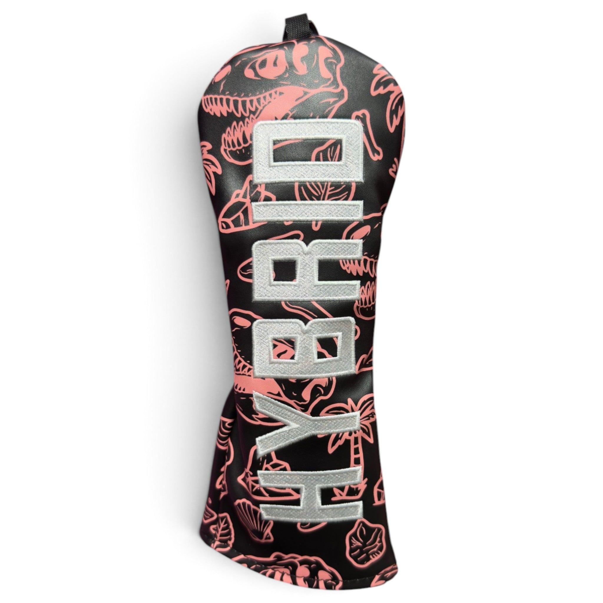 Fossil Fairways Hybrid Headcover – Premium Faux Leather Hybrid Cover – Elastic Fit – Embroidered Letters