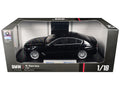 BMW 5 Series LCI Black Metallic with Moonroof 1/18 Diecast Model Car by Heimanba