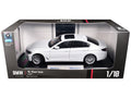 BMW 5 Series LCI White Metallic with Moonroof 1/18 Diecast Model Car by Heimanba