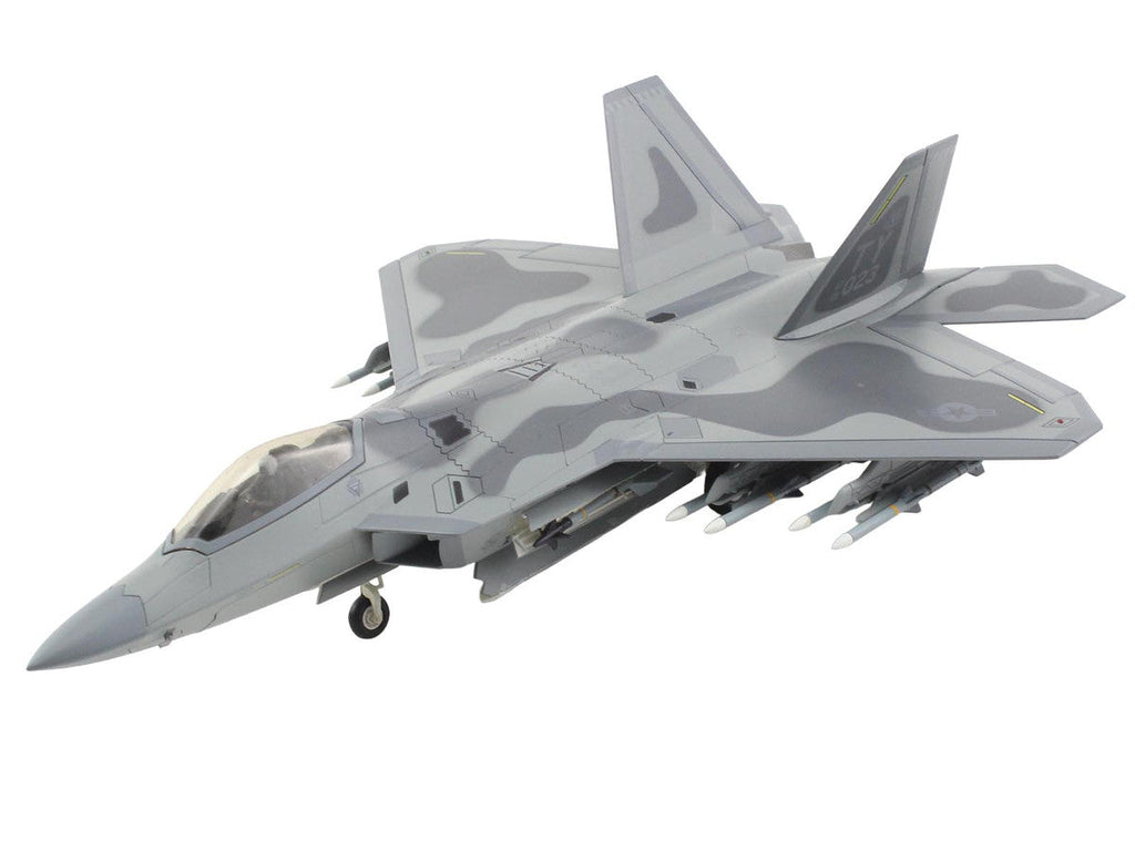Lockheed F-22 Raptor Stealth Aircraft "01-4023 Major Joshua 'Cabo' Gunderson 43rd FS 325th FW Tyndall AFB" United States Air Force "Air Power Series" 1/72 Diecast Model by Hobby Master
