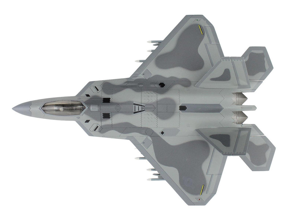 Lockheed F-22 Raptor Stealth Aircraft "01-4023 Major Joshua 'Cabo' Gunderson 43rd FS 325th FW Tyndall AFB" United States Air Force "Air Power Series" 1/72 Diecast Model by Hobby Master