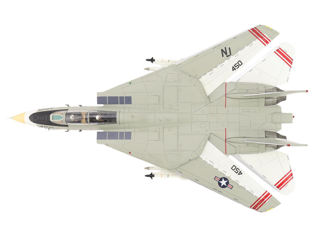 Grumman F-14A Tomcat Fighter Aircraft "VFA-124 Gunfighters" (1978) United States Navy "Air Power Series" 1/72 Diecast Model by Hobby Master