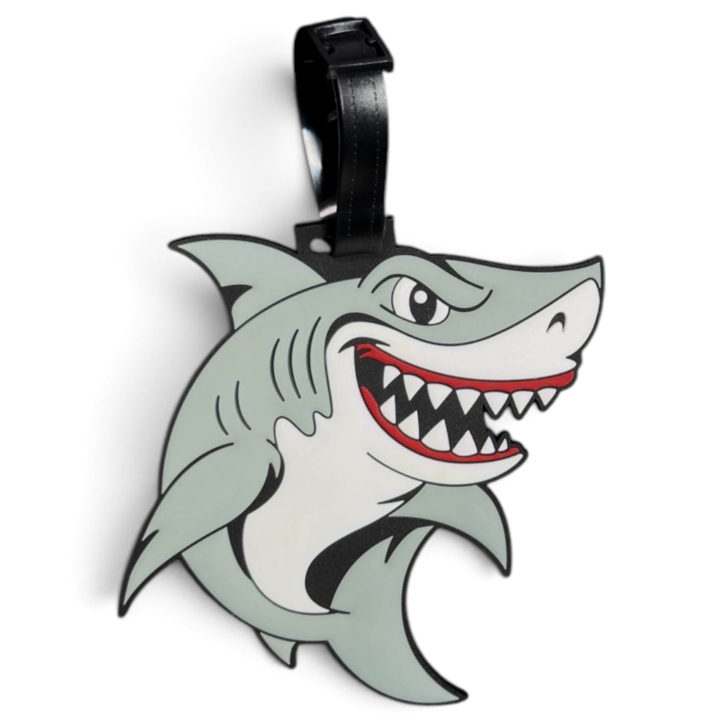 Shark Clip-On Tag | Multi-Use Bag Tag, Travel Tag, Golf Accessory