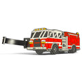 Fire Truck Clip-On Tag | Multi-Use Bag Tag, Travel Tag, Golf Accessory