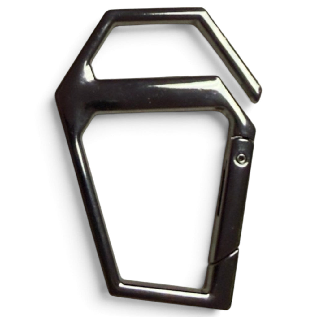 Universal Replacement Carabiner Clip | Golf Bag Accessory Clip | Gunmetal Gray
