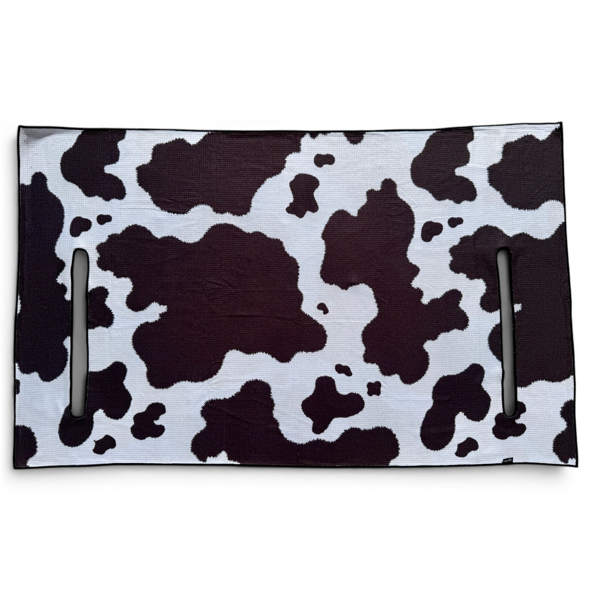 Cow Print Golf Cart Seat Cover | Premium Microfiber Golf Cart Seat Towel | Universal Fit | Machine Washable | Cow Print