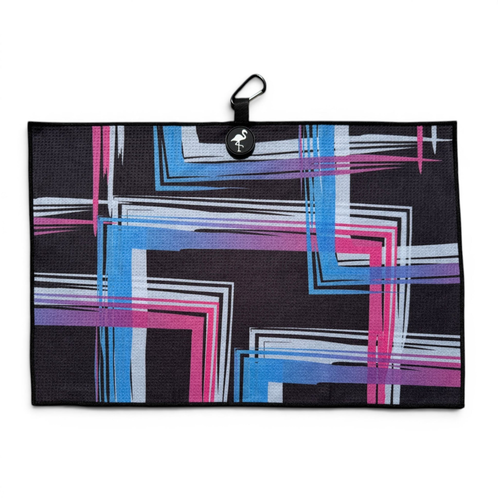 After Hours Golf Towel | 24” x 16” Microfiber Towel | Magnetic Clip & Carabiner | Premium Golf Accessory