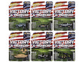 "Military" Set A of 6 pieces 2025 Release 2 Limited Edition 1/64 Diecast Model Cars by Johnny Lightning