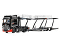 Mercedes-Benz Actros Gigaspace Auto Transporter "ADVAN Yokohama" Black 1/64 Diecast Model by GCD