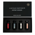 L'artisan parfumeur 4 * 5 ml mini set: passage d'enfer eau de toilette + un air de bretagne eau de parfum + la chasse aux papillions eau de toilette + memoire de roses eau de parfum
