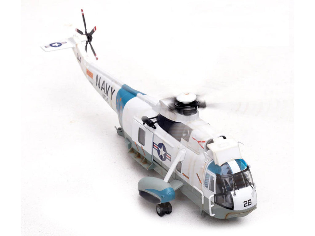 Sikorsky SH-3G Sea King Helicopter "149925/UA 26 Fleet Composite Squadron 1 Blue Alii NAS Barbers Point Hawaii" (1970s) United States Navy 1/72 Diecast Model by Legion