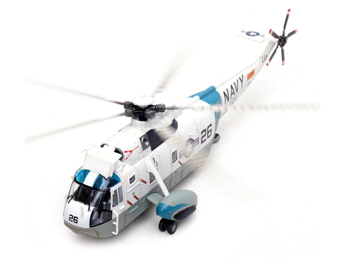 Sikorsky SH-3G Sea King Helicopter "149925/UA 26 Fleet Composite Squadron 1 Blue Alii NAS Barbers Point Hawaii" (1970s) United States Navy 1/72 Diecast Model by Legion