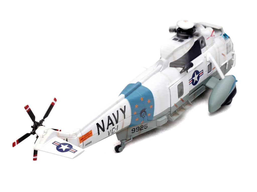 Sikorsky SH-3G Sea King Helicopter "149925/UA 26 Fleet Composite Squadron 1 Blue Alii NAS Barbers Point Hawaii" (1970s) United States Navy 1/72 Diecast Model by Legion