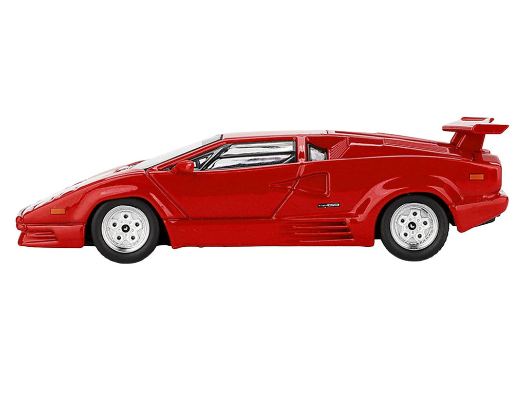 Lamborghini Countach "25th Anniversary" Red Limited Edition 1/64 Diecast Model Car by Mini GT