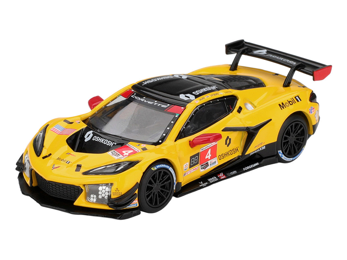Chevrolet Corvette Z06 GT3.R #4 Nicky Catsburg - Tommy Milner - Nicolas Varrone "Corvette Racing by Pratt Miller Motorsports" IMSA "24 Hours of Daytona" (2025) Limited Edition 1/64 Diecast Model Car by Mini GT