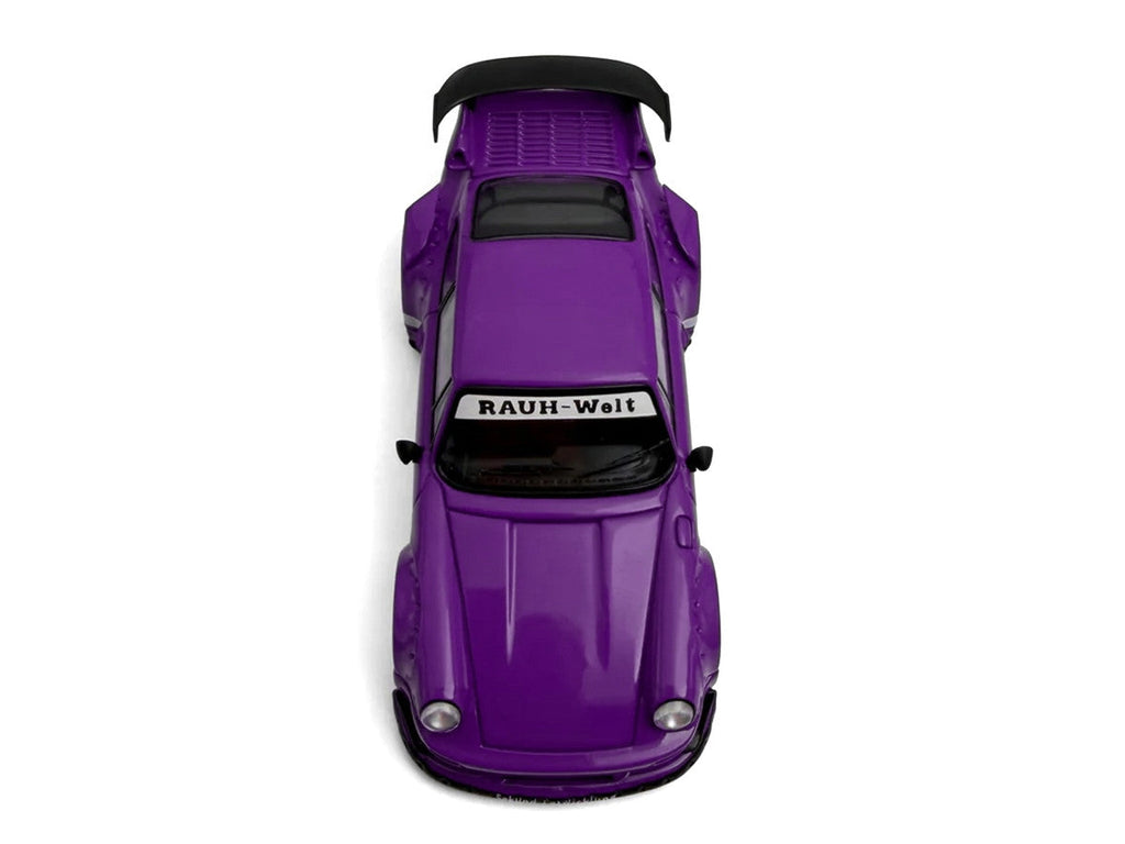 RWB 930 Purple with White Stripes 1/64 Diecast Model Car by Model Model