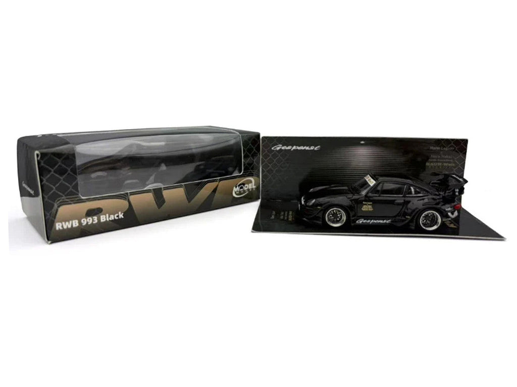 RWB 993 "Gespenst" Black 1/64 Diecast Model Car by Model Model