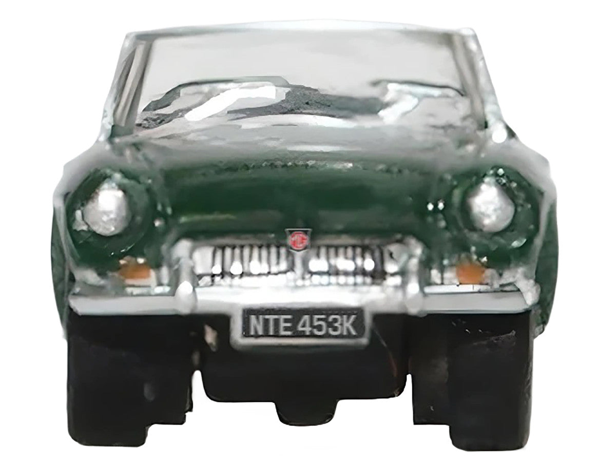 MG MGB Roadster RHD (Right Hand Drive) British Racing Green 1/148 (N) Scale Diecast Model Car by Oxford Diecast