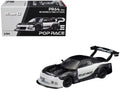 Mazda RX-7 "RE Super G Time Attack" RHD (Right Hand Drive) Black and White "The Model Car Show Malaysia 2026" 1/64 Diecast Model Car by Pop Race