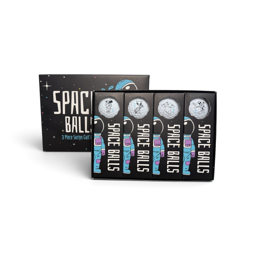 Space Balls Pro Series Golf Balls | 3-Piece Surlyn Golf Balls | 12-Pack